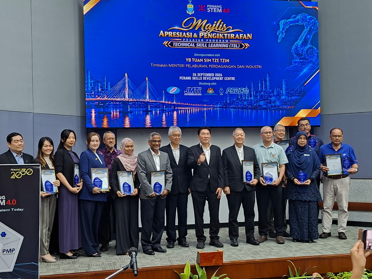 Penang STEM Aspirations & Recognition Ceremony for Technical Skills Learning Programme Students